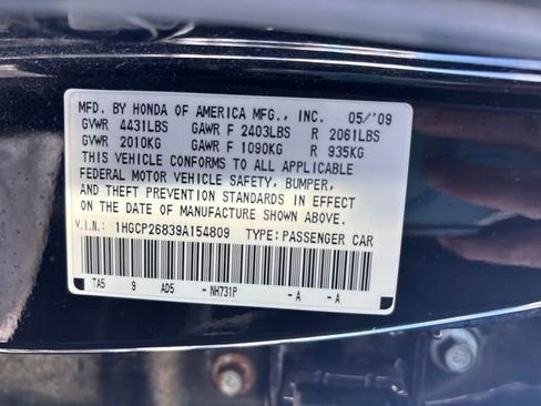 Used 2009 Honda Accord EX-L image 28