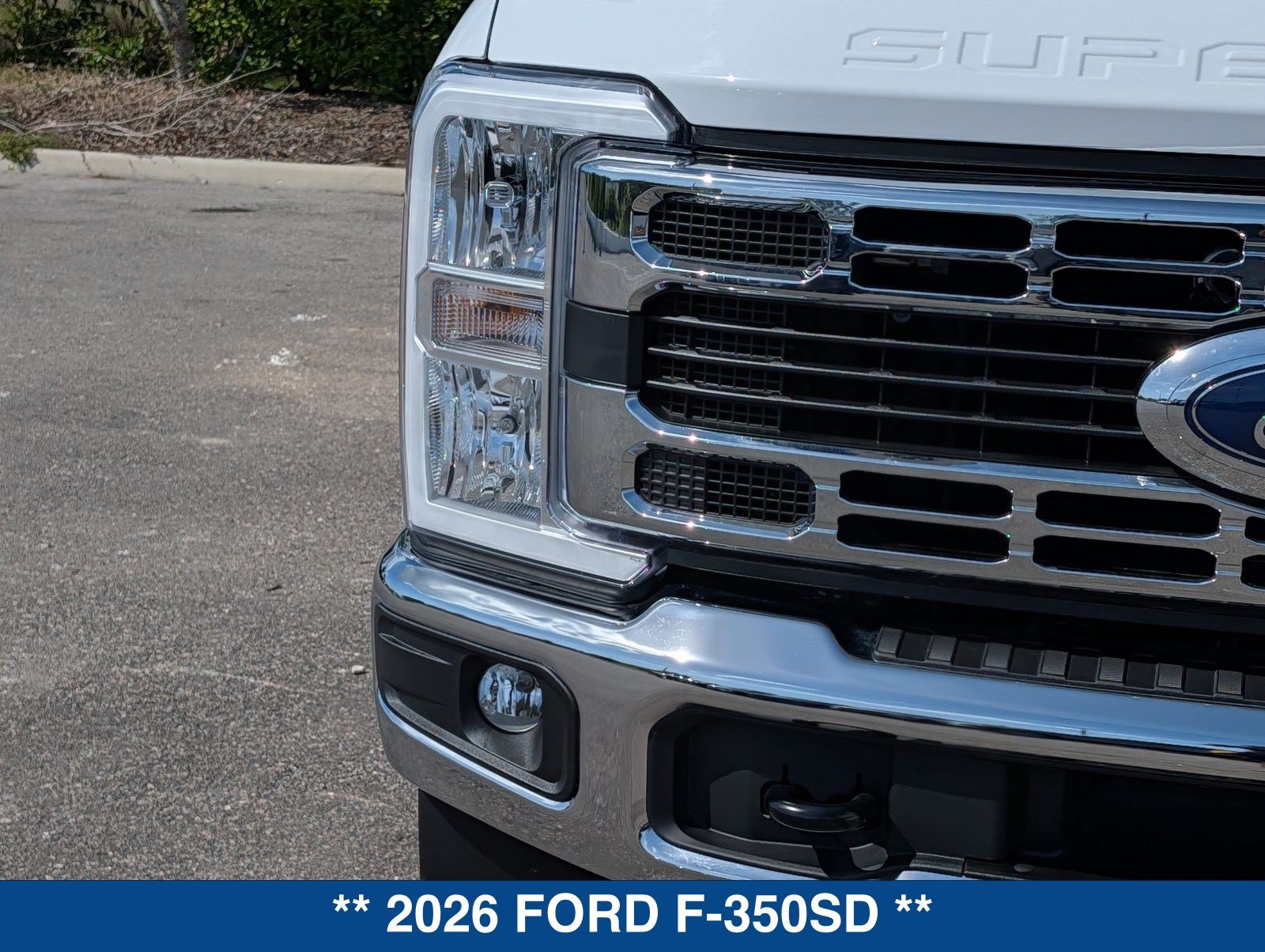 New 2026 Ford F350 XL w/ XL Chrome Package RWD image 11