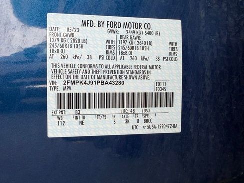 Used 2023 Ford Edge SEL w/ Sport Appearance Package image 41