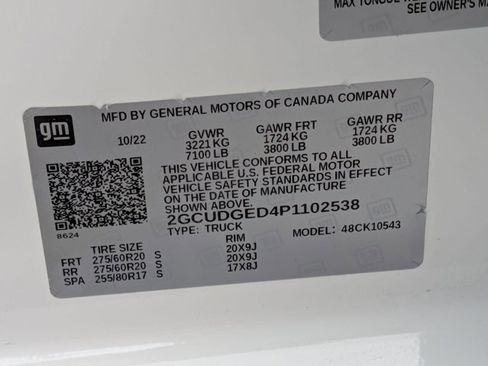 Used 2023 Chevrolet Silverado 1500 LTZ w/ LTZ Convenience Package II AWD/4WD image 20