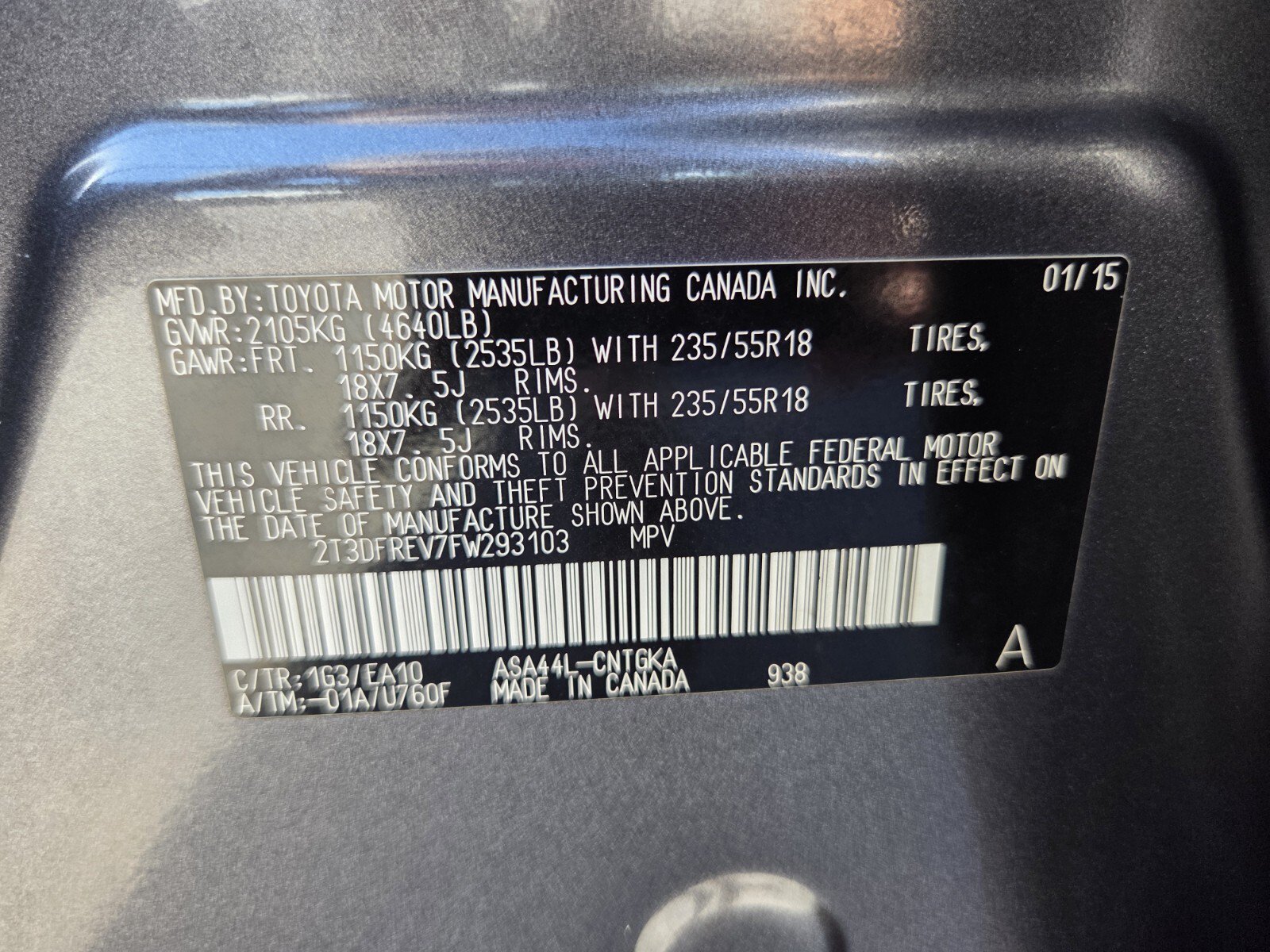 Used 2015 Toyota RAV4 Limited AWD/4WD image 19