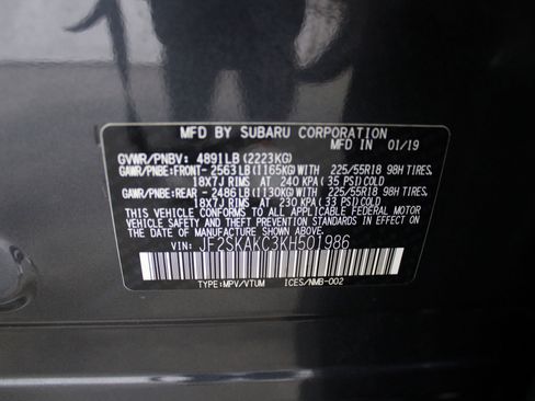 Used 2019 Subaru Forester Sport w/ Popular Package #2 AWD/4WD image 46