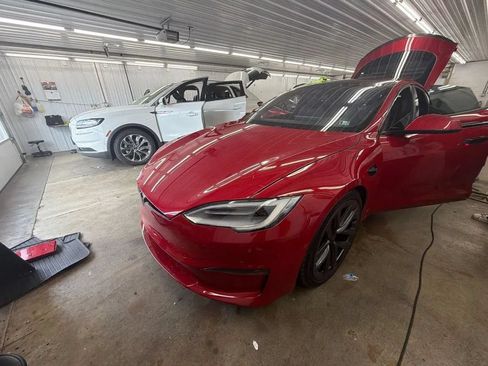 Used 2021 Tesla Model S Plaid AWD/4WD image 1
