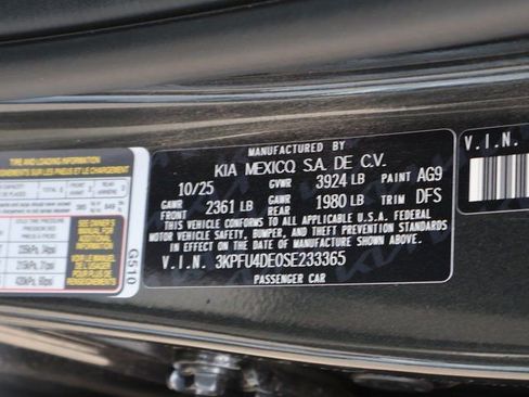 New 2025 Kia K4 EX image 42