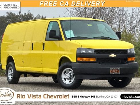 Certified 2023 Chevrolet Express 3500 Extended w/ Driver Convenience Package image 1