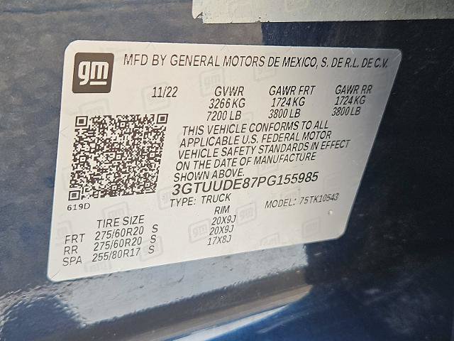 Certified 2023 GMC Sierra 1500 SLT AWD/4WD image 32