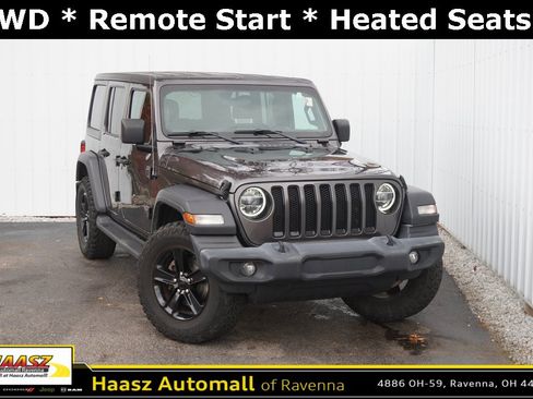 Used 2021 Jeep Wrangler Unlimited Sport image 1
