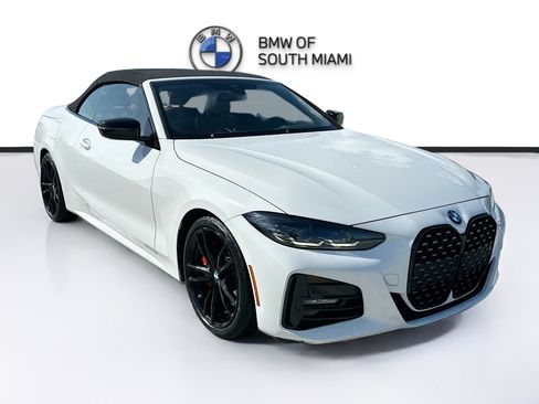 Certified 2024 BMW 430i Convertible w/ M Sport Package RWD image 1