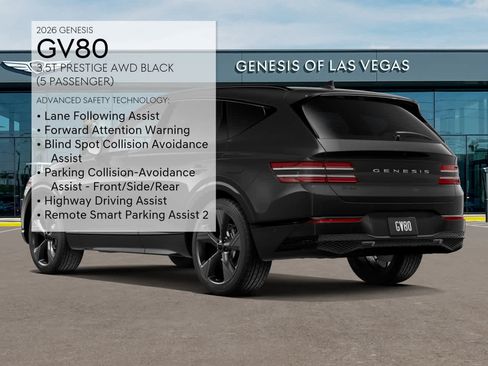 New 2026 Genesis GV80 3.5T Prestige AWD/4WD image 7