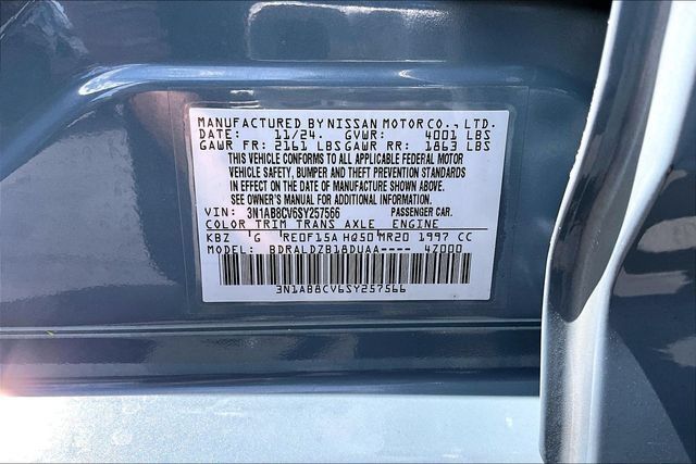 Certified 2025 Nissan Sentra SV w/ All-Weather Package FWD image 18