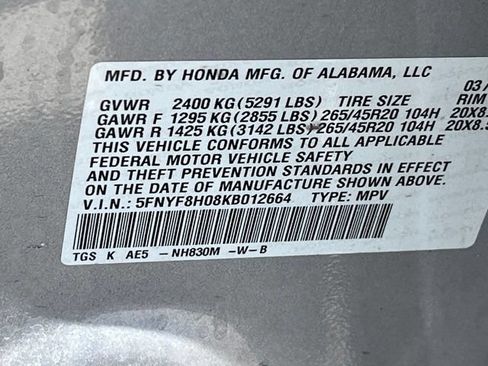 Used 2019 Honda Passport Elite image 25