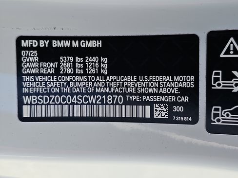 New 2025 BMW M8 Competition w/ Driving Assistance Package image 36