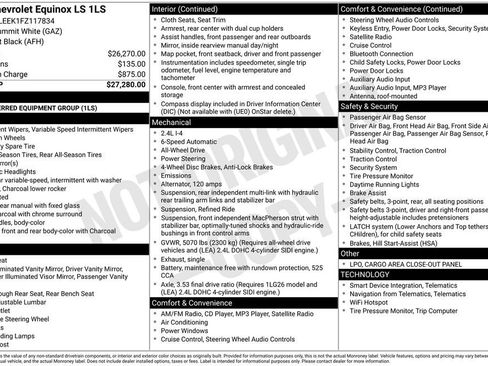 Used 2015 Chevrolet Equinox LS image 20