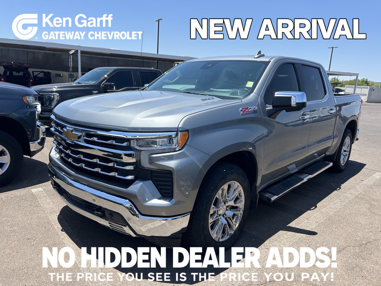 Used 2023 Chevrolet Silverado 1500 LTZ w/ Technology Package AWD/4WD image 1