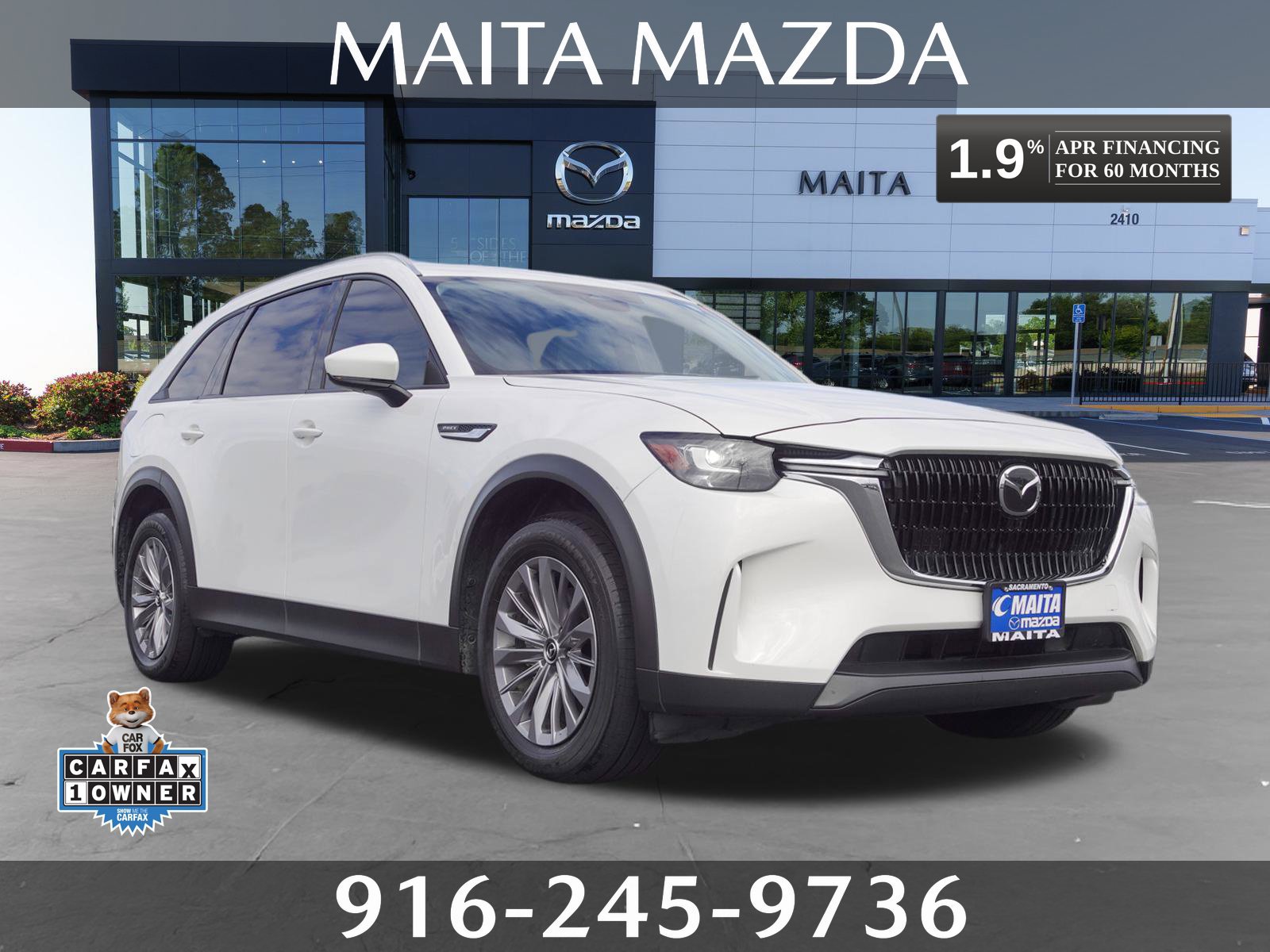 Used 2024 MAZDA CX-90 Plug-In Hybrid w/ Preferred AWD/4WD 360° Tour