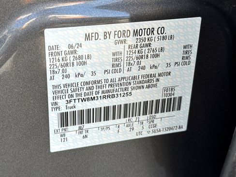Certified 2024 Ford Maverick Lariat FWD image 29