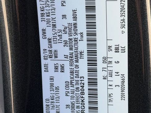 Used 2019 Ford F150 Raptor w/ Equipment Group 802A Luxury image 28