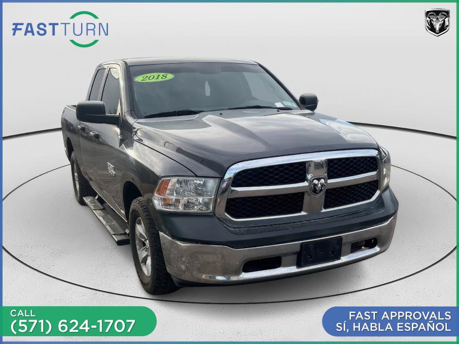 Used 2018 RAM 1500 Tradesman w/ Chrome Appearance Group RWD image 1