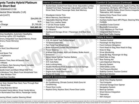 Used 2022 Toyota Tundra Platinum image 10