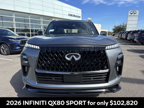 New 2026 INFINITI QX80 4WD w/ Sport Exterior Package image 2
