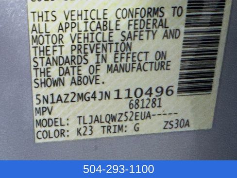 Used 2018 Nissan Murano SV image 30