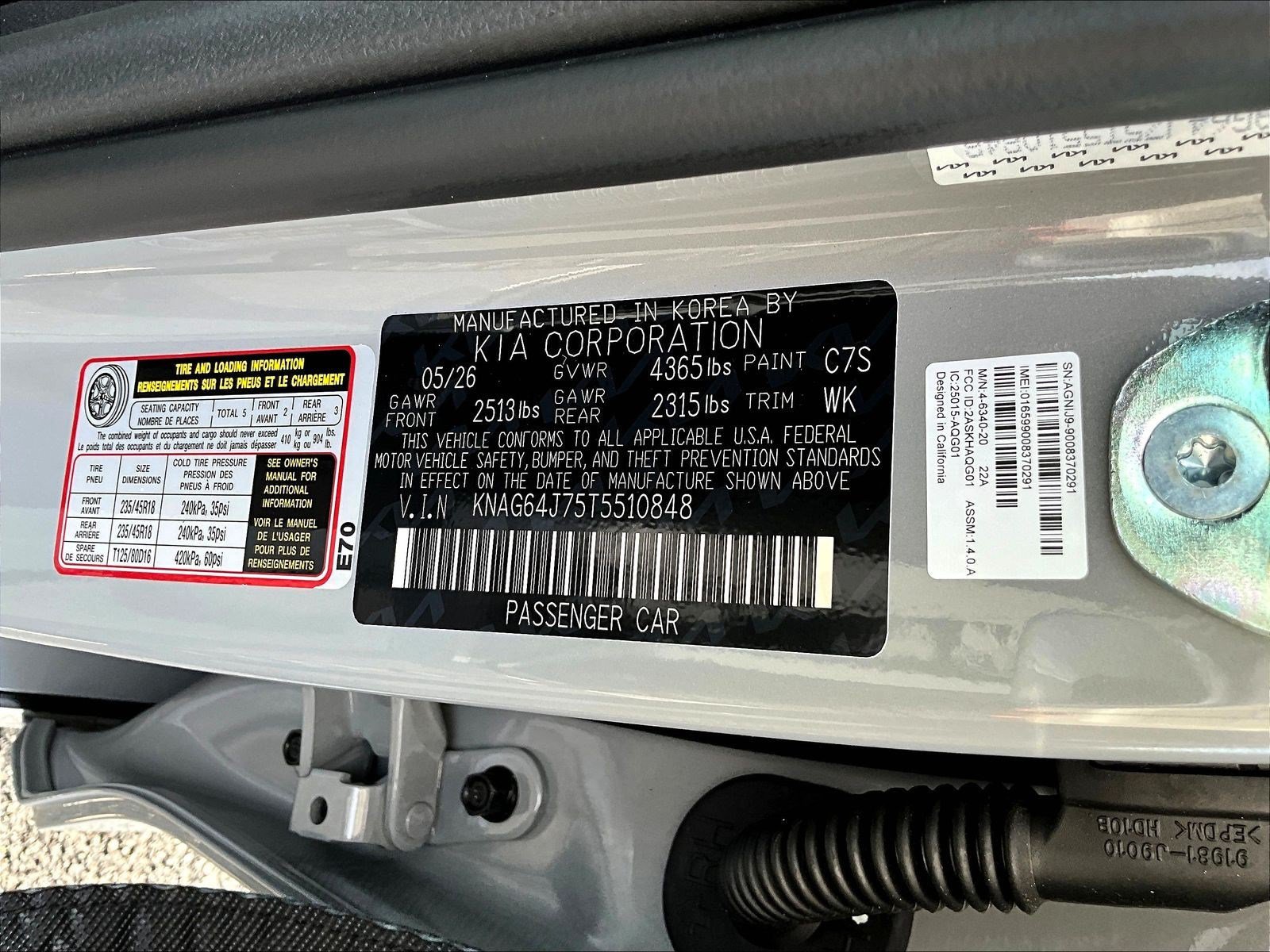 New 2026 Kia K5 GT-Line FWD image 20