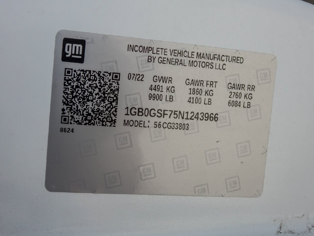 Used 2022 Chevrolet Express 3500 w/ Driver Convenience Package RWD image 21