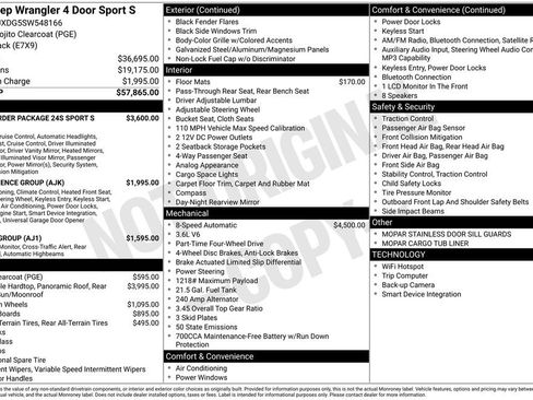 New 2025 Jeep Wrangler Sport S image 4