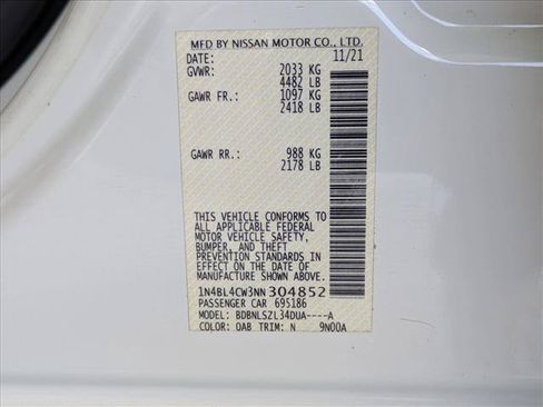 Used 2022 Nissan Altima 2.5 SR AWD/4WD image 23
