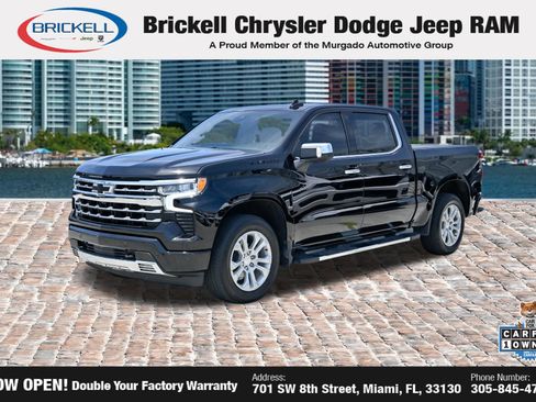 Used 2024 Chevrolet Silverado 1500 LTZ w/ LPO, Dark Essentials Package RWD image 1