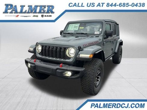 New 2025 Jeep Wrangler Unlimited Rubicon w/ XTREMEE 35" Tire Package image 1