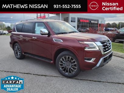 Certified 2024 Nissan Armada Platinum w/ Captain's Chairs Package