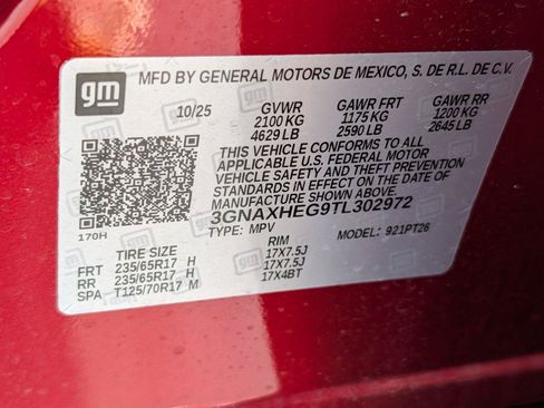 Used 2026 Chevrolet Equinox LT w/ Convenience Package II FWD image 33