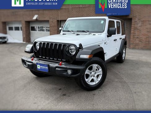 Used 2022 Jeep Wrangler Unlimited Sport image 1