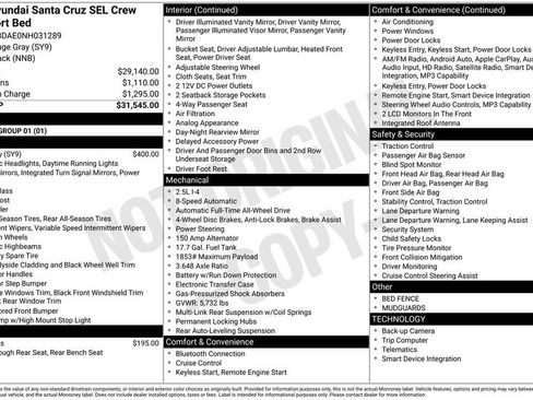 Used 2022 Hyundai Santa Cruz SEL image 2