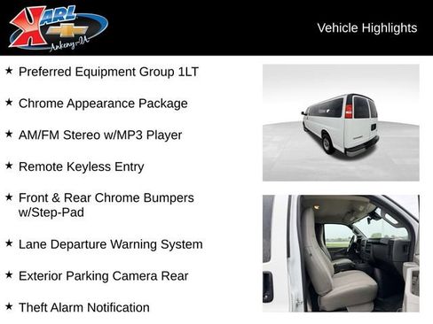 Used 2025 GMC Savana 3500 LT w/ LT Preferred Equipment Group RWD image 2