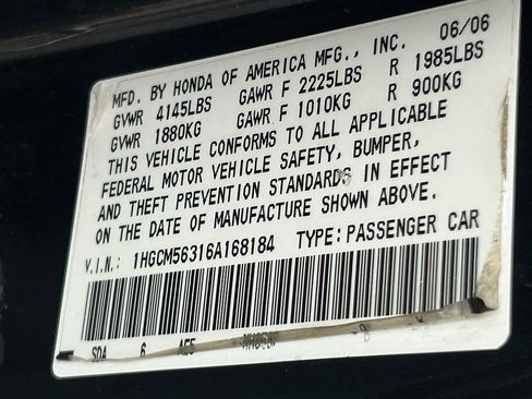 Used 2006 Honda Accord SE image 27