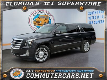 Used 2017 Cadillac Escalade ESV Platinum