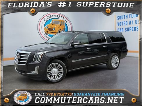 Used 2017 Cadillac Escalade ESV Platinum RWD image 1