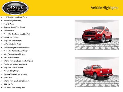 Used 2022 RAM 1500 Big Horn AWD/4WD image 15