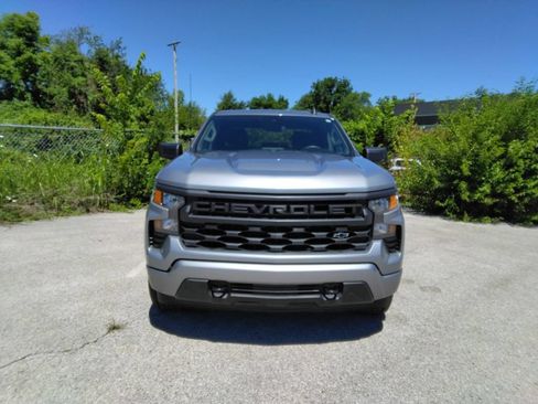 Used 2024 Chevrolet Silverado 1500 Custom w/ Dark Appearance Package AWD/4WD image 3