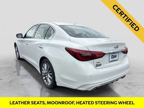 Certified 2023 INFINITI Q50 Luxe w/ Cargo Package AWD/4WD image 3