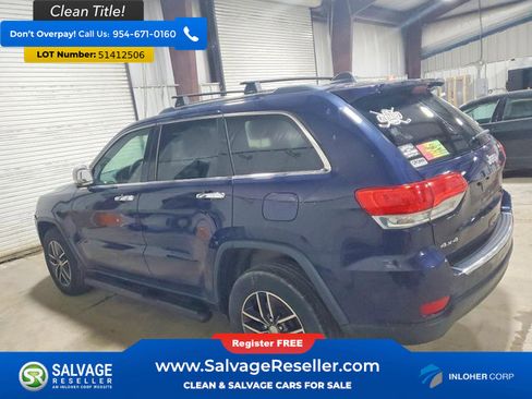 Used 2017 Jeep Grand Cherokee Limited w/ Luxury Group II AWD/4WD image 3