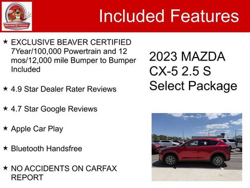 Used 2023 MAZDA CX-5 AWD 2.5 S w/ Select Package image 5