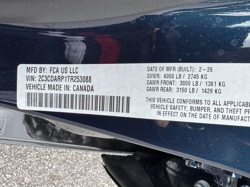Used 2026 Dodge Charger Scat Pack w/ Blacktop Package AWD/4WD image 36