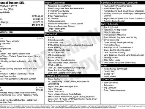 Certified 2024 Hyundai Tucson SEL image 7