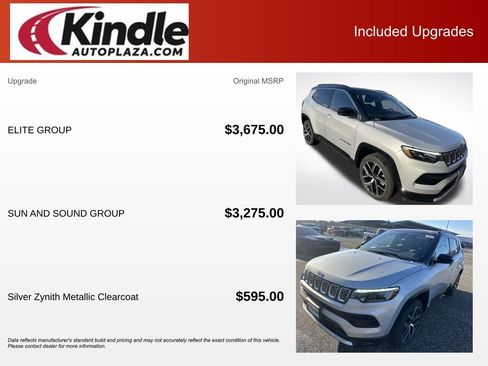 New 2025 Jeep Compass Limited w/ Elite Group image 3