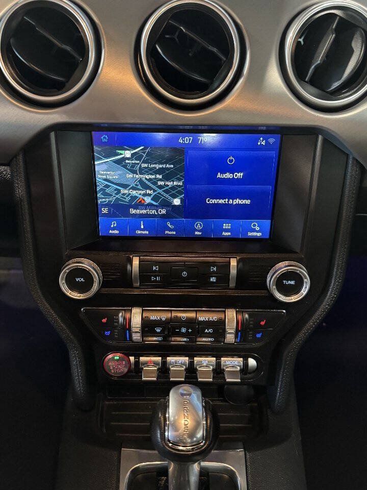 Used 2021 Ford Mustang Premium w/ Ford Safe & Smart Package RWD image 9