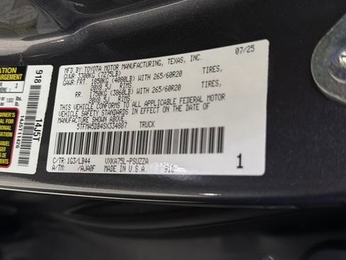 Used 2025 Toyota Tundra 1794 Edition AWD/4WD image 40