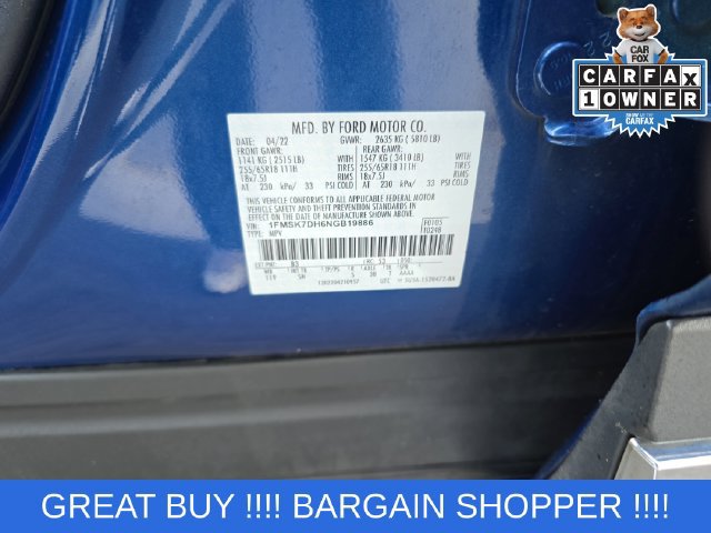 Used 2022 Ford Explorer XLT w/ Equipment Group 202A RWD image 29